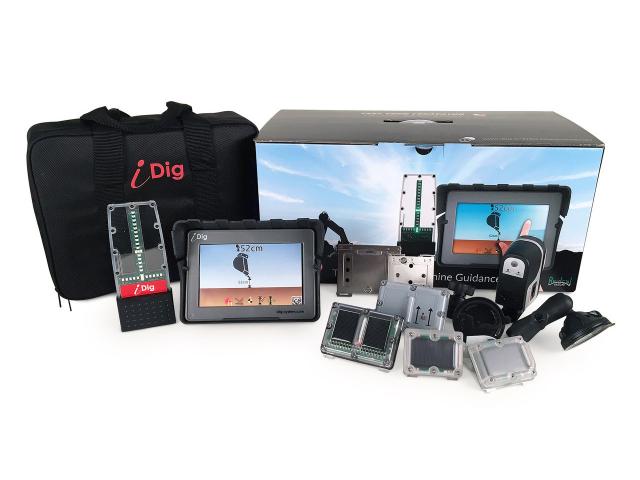 Bridgin - iDig excavator grade control system
