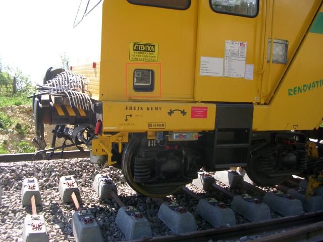 ETF (European Railway Works) - Monitoring system